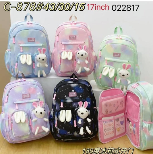 OFERTA MOCHILA CON DIVISIONES CONEJO KAWAI😍