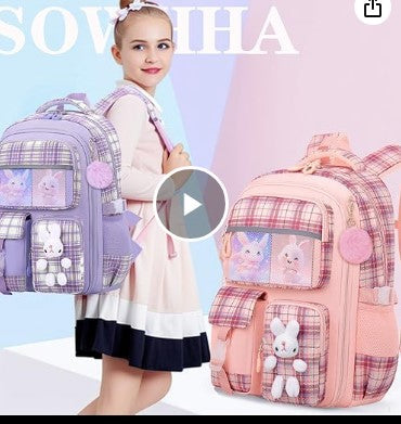 OFERTA MOCHILA CON DIVISIONES KAWAI 😍