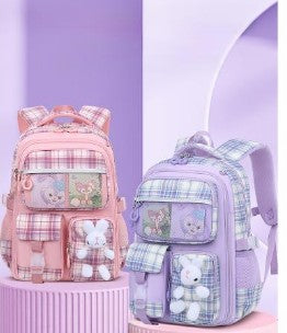 OFERTA MOCHILA CON DIVISIONES KAWAI 😍