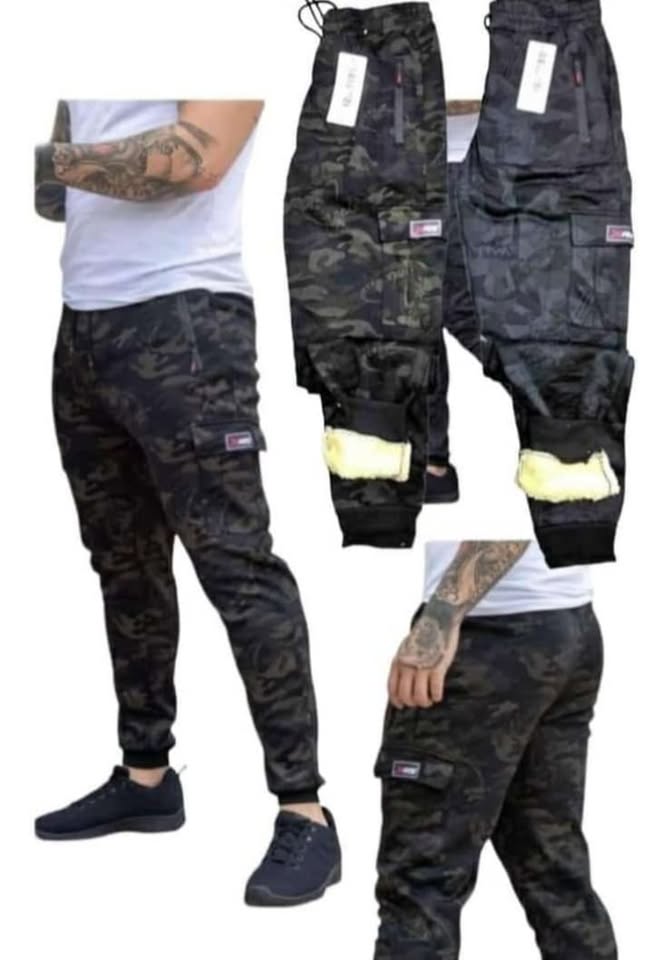 PANTALON JOGUER PELUCHE DE HOMBRE,