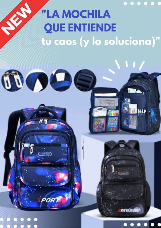 OFERTA  MOCHILA CON DIVISIONES NIÑ0😍